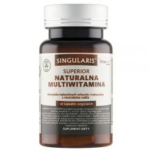 Zdjęcie produktu - SINGULARIS Naturalna multiwitamina Organic, 30 kaps.