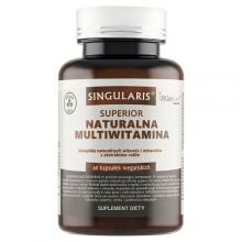 Zdjęcie produktu - SINGULARIS Naturalna multiwitamina Organic, 60 kaps