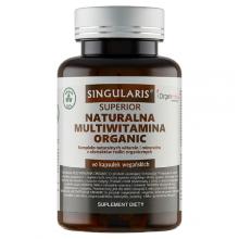 Zdjęcie produktu - SINGULARIS Naturalna multiwitamina Organic, 60 kaps