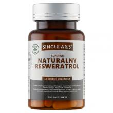 Zdjęcie produktu - SINGULARIS Naturalny Resweratrol, 60 kapsułek