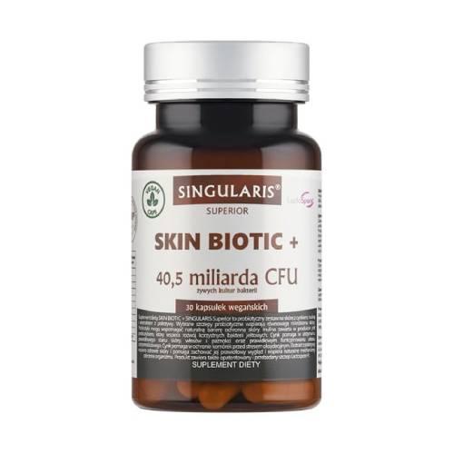 Zdjęcie produktu - Singularis Skin Biotic + 40,5 miliarda CFU, 30 kaps.