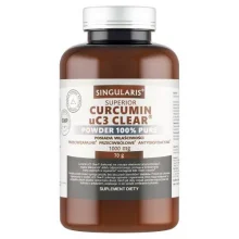 Zdjęcie produktu - Singularis Superior Curcumin uC3 Clear Powder Kurkuma w proszku, 70 g