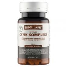 Zdjęcie produktu - SINGULARIS SUPERIOR Cynk kompleks 15mg, 30kaps.