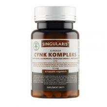 Zdjęcie produktu - SINGULARIS SUPERIOR Cynk kompleks 15mg, 30kaps.