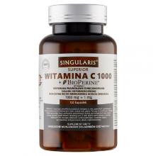 Zdjęcie produktu - SINGULARIS Witamina C 1000, 120 kaps.