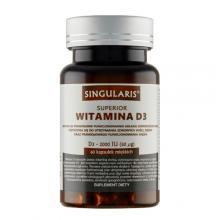 Zdjęcie produktu - SINGULARIS Witamina D3 Superior, 60 kapsułek