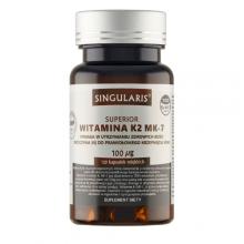 Zdjęcie produktu - SINGULARIS Witamina K2 MK-7, 120 kapsułek