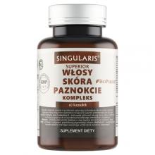 Zdjęcie produktu -  SINGULARIS Włosy, sk&oacute;ra, paznokcie, 60 kapsułek