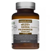 Zdjęcie produktu -  SINGULARIS Włosy, sk&oacute;ra, paznokcie, 60 kapsułek
