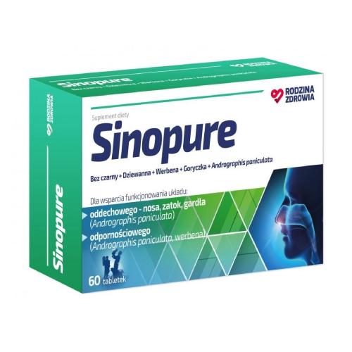 Zdjęcie produktu - Rodzina Zdrowia Sinopure, 60tabl.