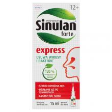 Zdjęcie produktu - Sinulan Express Forte aerozol do nosa, 15 ml