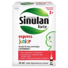 Zdjęcie produktu - Sinulan Express Forte Junior, 20 ml