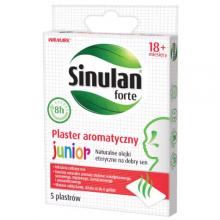 Zdjęcie produktu - Sinulan forte plaster aromatyczny od 18 miesiąca życia, 5 szt.