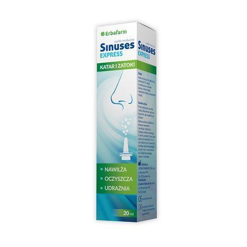 Zdjęcie produktu - Sinuses Express Katar i Zatoki Spray do nosa, 20 ml