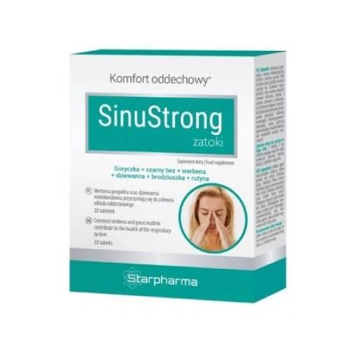 Zdjęcie produktu - SinuStrong Zatoki, 30 tabletek