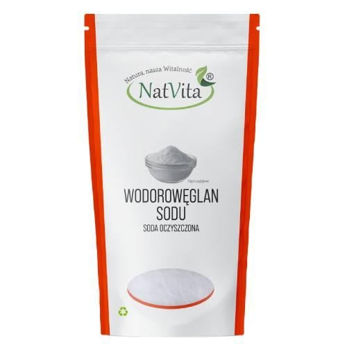 Zdjęcie produktu - NatVita Soda oczyszczona Wodorowęglan sodu, 1,3 kg