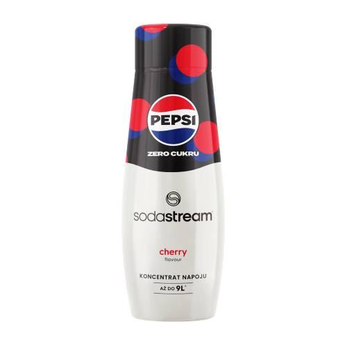 Zdjęcie produktu - SodaStream Syrop Pepsi Cherry Zero Cukru, 440 ml