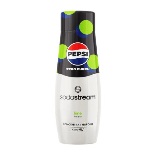 Zdjęcie produktu - SodaStream Syrop Pepsi Lime Zero Cukru, 440ml