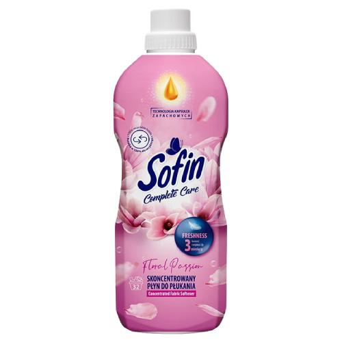 Zdjęcie produktu - Sofin Complete Care Płyn do płukania tkanin Floral Passion, 800 ml
