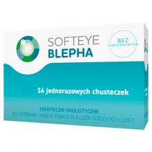 Zdjęcie produktu - SOFTEYE BLEPHA Chusteczki okulistyczne do higieny powiek - 14 szt.