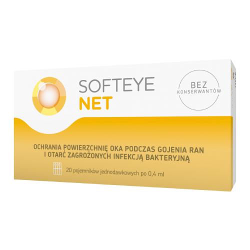 Zdjęcie produktu - Softeye Net 0,4 ml, 20 pojemnik&oacute;w