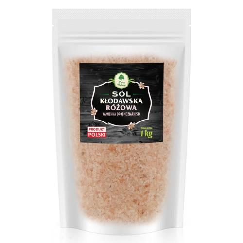 Zdjęcie produktu - Dary Natury S&oacute;l kłodawska R&oacute;żowa drobnoziarnista, 1 kg