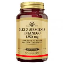 Zdjęcie produktu - SOLGAR Olej z siemienia lnianego 1250 mg - 90 kapsułek KR&Oacute;TKA DATA 30.06.2026