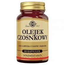 Zdjęcie produktu - SOLGAR Olejek czosnkowy 1mg - 100 kapsułek