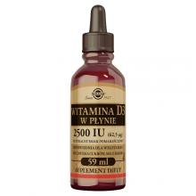 Zdjęcie produktu - SOLGAR Witamina D3 2500 IU, 59 ml