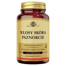 Zdjęcie produktu - SOLGAR Włosy Sk&oacute;ra Paznokcie, 120 tabl.