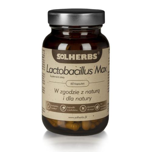 Zdjęcie produktu - SOLHERBS Lactobacillus Max, 60kaps.