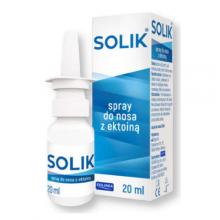 Zdjęcie produktu - SOLIK Spray do nosa z ektoiną, 20 ml