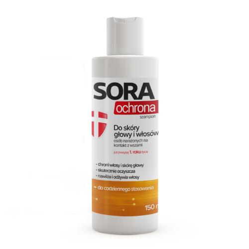 Zdjęcie produktu - SORA Ochrona Szampon, 150ml