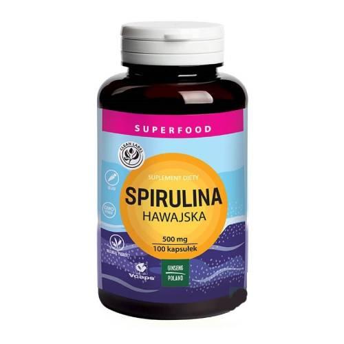 Zdjęcie produktu - Spirulina Hawajska 0,5g, 100 kaps.