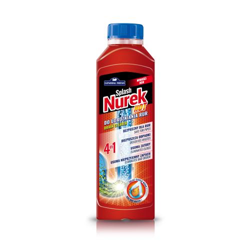 Zdjęcie produktu - SPLASH Nurek Udrażniacz do rur na ciepłą wodę, 400g