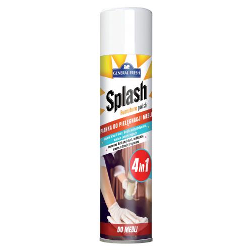 Zdjęcie produktu - SPLASH Pianka do pielęgnacji mebli, 300ml