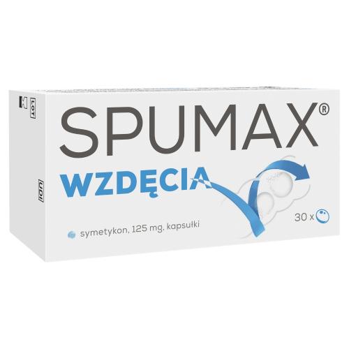 Zdjęcie produktu - Spumax Wzdęcia, 30 kaps.