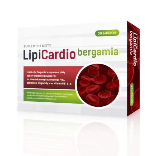 Zdjęcie produktu - LipiCardio Bergamia, 30 tabl.