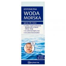 Zdjęcie produktu - Starpharma Izotoniczna woda morska Spray do nosa, 30 ml