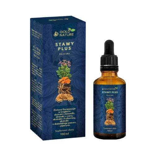 Zdjęcie produktu - Gold Nature Stawy Plus, 100 ml