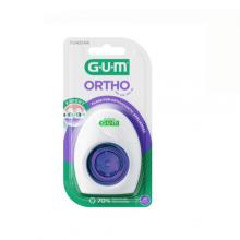 Zdjęcie produktu - Sunstar GUM Ortho Nić dentystyczna dla os&oacute;b z aparatem ortodontycznym, 50 odcink&oacute;w