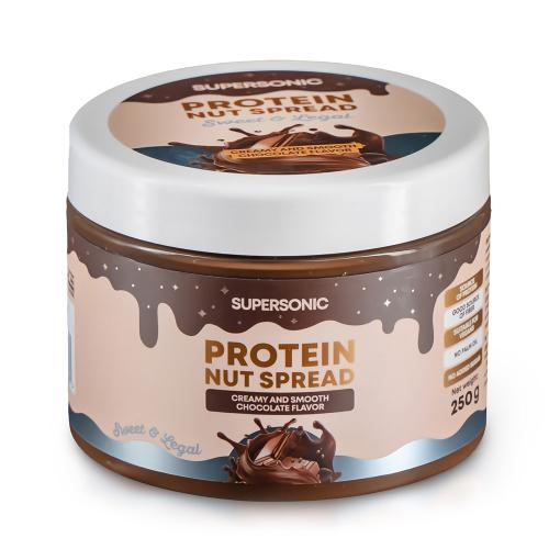 SUPERSONIC Proteinowy krem orzechowy Aksamitna czekolada, 250g