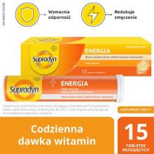 Supradyn Energia,15 tab. musujących