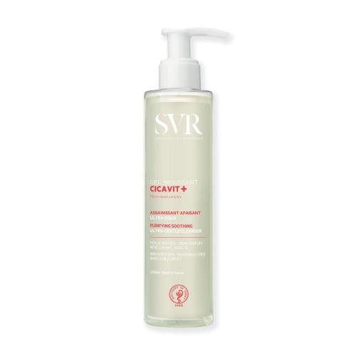 Zdjęcie produktu - SVR CICAVIT+ Gel Moussant Żel do mycia sk&oacute;ry uszkodzonej lub podrażnionej, 200ml 