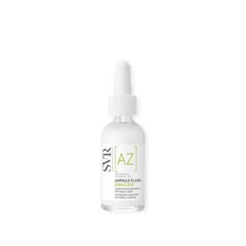 Zdjęcie produktu - SVR SEBIACLEAR Ampoule Flash Wygładzający koncentrat korygujący niedoskonałości i zaczerwienienia, 30ml
