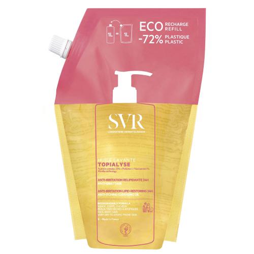 Zdjęcie produktu - SVR TOPIALYSE Olejek do mycia przeciwświądowy ekologiczny - zapas, 1l
