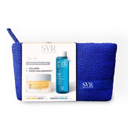 Zdjęcie produktu - SVR Zestaw Krem przeciwzmarszczkowy Collagen, 50 ml + Essencja wypełniająca Hydra B3, 150 ml