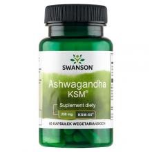 Zdjęcie produktu - SWANSON Ashwagandha KSM66 ekstrakt - 60kaps.