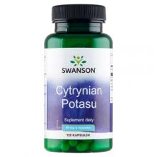 Zdjęcie produktu - SWANSON Cytrynian Potasu, 120 kapsułek
