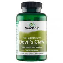 Zdjęcie produktu - SWANSON Devil's claw Czarci pazur 500 mg - 100 kapsułek